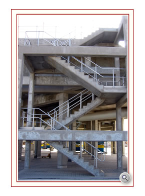 Staircases and stairs including spiral and helical stairs in aluminium, stainless steel, mild steel and GRP, from EPSL